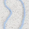 Adorne Glass Crystal Pearl Necklace | Sky/Cream