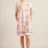 Alessandra Connie Linen Dress | Petal Blossom