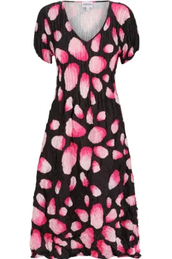 Alquema Cap Sleeve Smash Dress | Indigo Petals