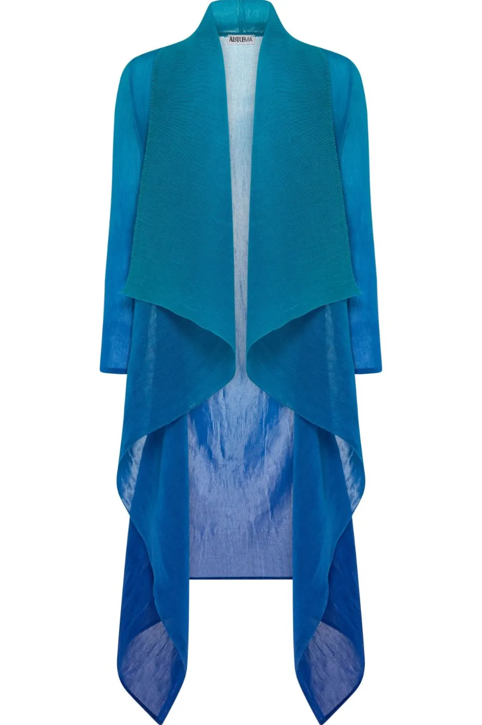Alquema Collare Coat | Blue Bird to Dazzling Blue
