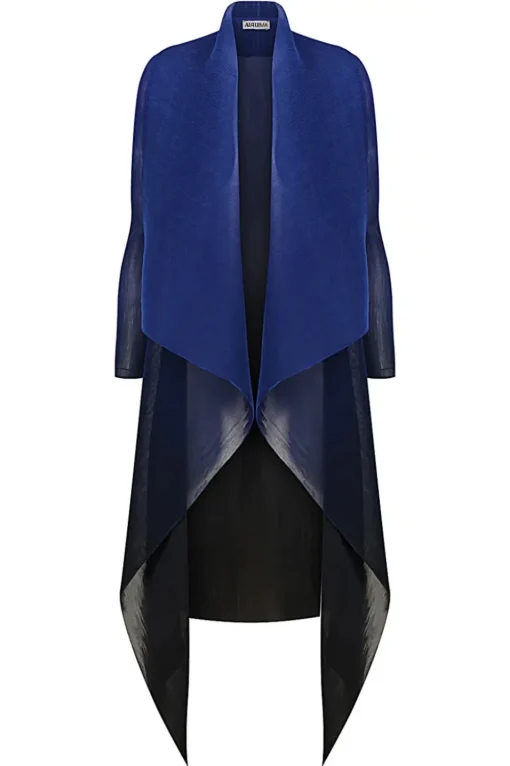 Alquema Collare Coat | Medieval Blue