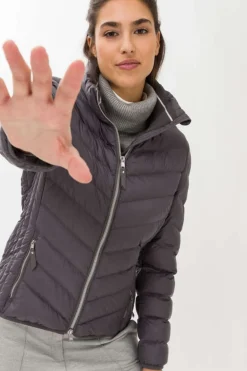 Brax Bern Quilted Jacket | Grey