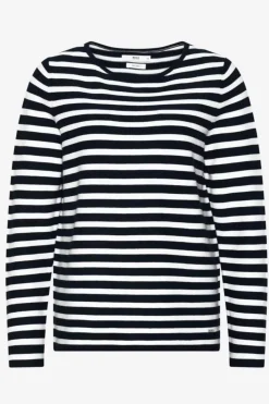 Brax Lesley Stripe Pullover | Navy