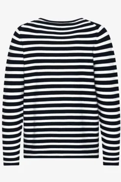 Brax Lesley Stripe Pullover | Navy