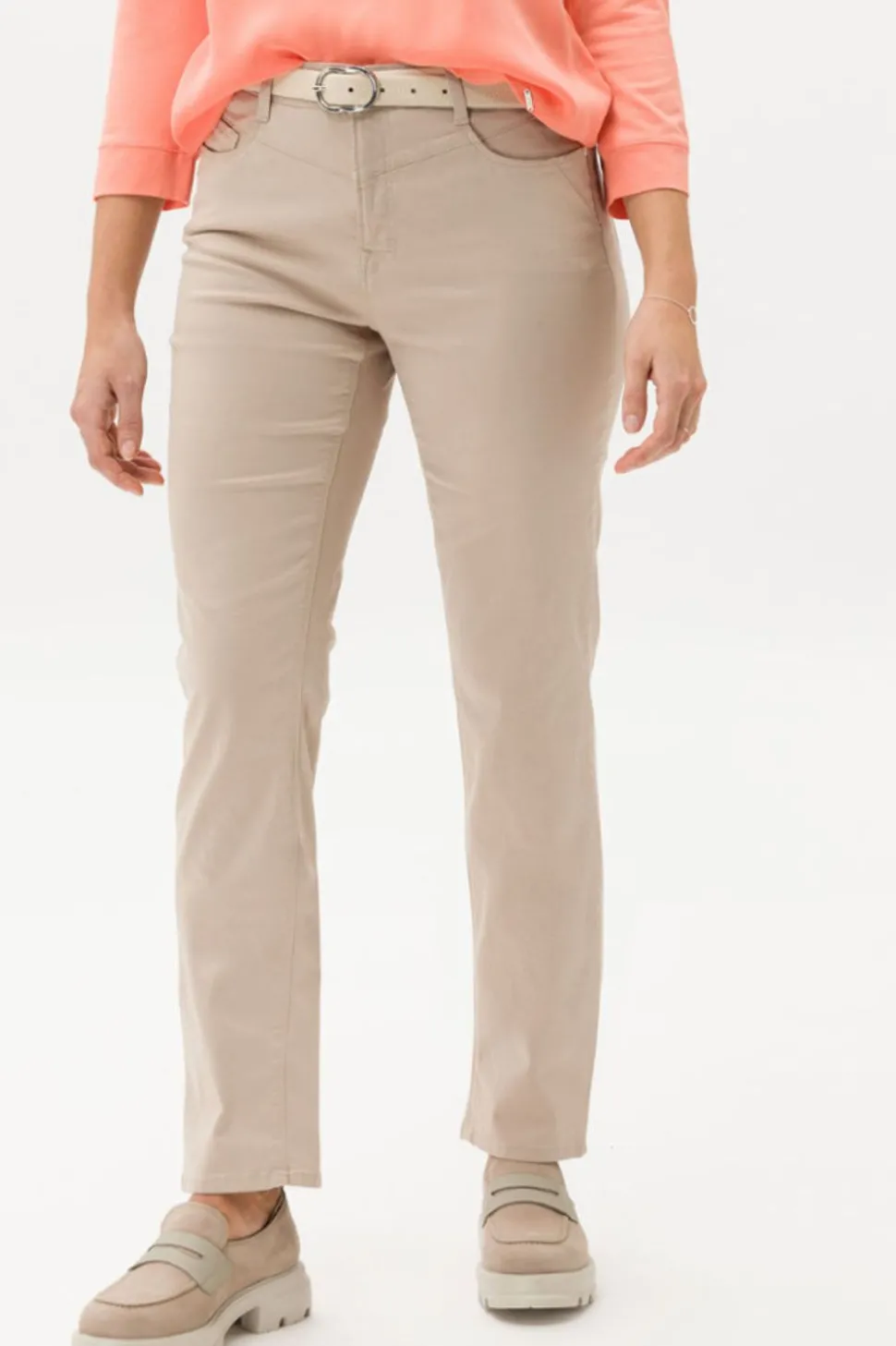 Brax Mary 5 Pocket Jean | Sand