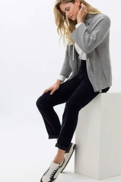 Brax Mary Corduroy Pant | Marine