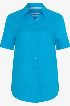 Brax Vel Blouse | Aqua