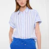 Brax Viv Blouse | Inked Blue