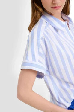 Brax Viv Blouse | Inked Blue