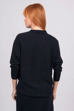 Bridge & Lord Dolman 3/4 Sleeeve Pullover | Black