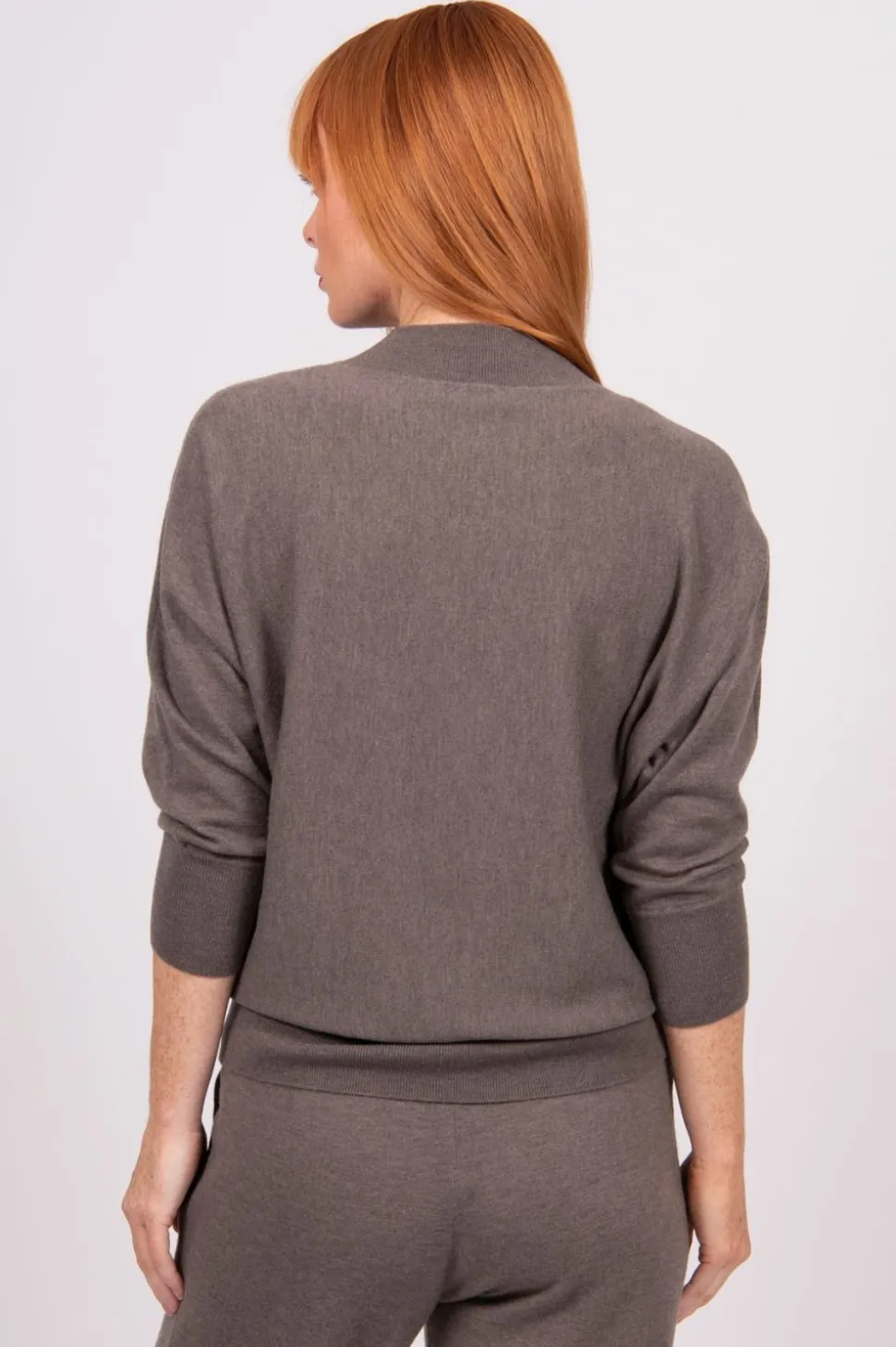 Bridge & Lord Dolman 3/4 Sleeeve Pullover | Mocha