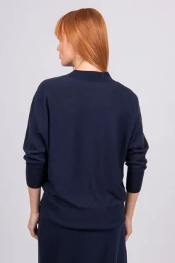 Bridge & Lord Dolman 3/4 Sleeeve Pullover | Navy