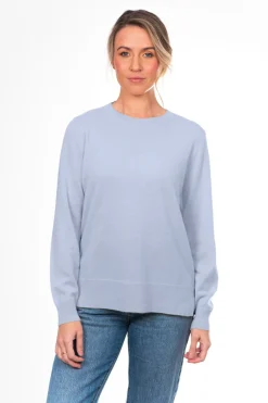 Bridge & Lord Jade Crew Neck Pullover | Denim