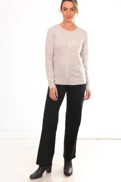 Bridge & Lord Kate Essential Button To Neck | Sustained Grey