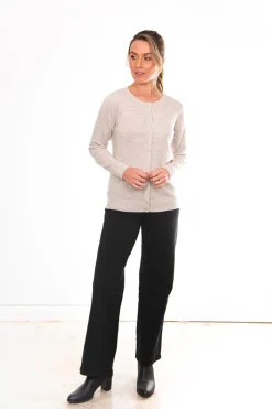 Bridge & Lord Kate Essential Button To Neck | Sustained Grey