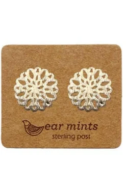 Ear Mints Brushed Filigree | Gold