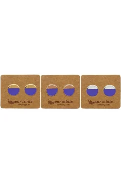 Ear Mints Dual Enamel & Plating | Very Peri/Gold