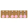 Ear Mints 9mm Enamel Huggie | Gold/Pink