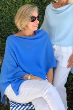 Esperance & Co Cashmere Topper | Splash