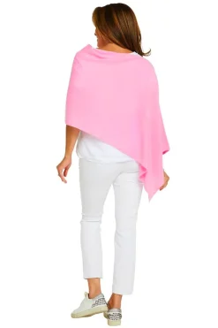 Esperance & Co Cashmere Topper | Glam Pink