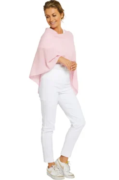 Esperance & Co Cashmere Topper | Pink Swirl