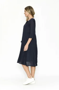 Fashion Express Amber Dress | Navy
