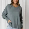 Fashion Express Aspen Slouchy Knit | Moss