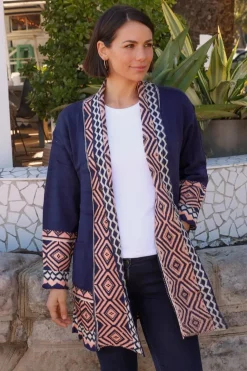 Fashion Express Danica Cardigan | Navy