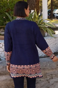Fashion Express Danica Cardigan | Navy