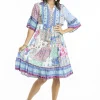 Fashion Express Emma Layered Dress | Print