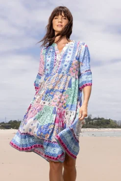 Fashion Express Emma Layered Dress | Print