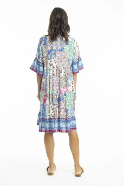 Fashion Express Emma Layered Dress | Print