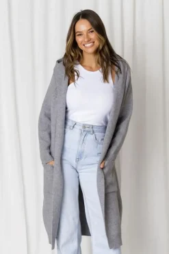 Fashion Express Frankie Longline Knit Cardi | Cloud