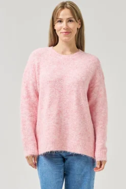 Fashion Express Frontier Wool Blend Jumper | Pink