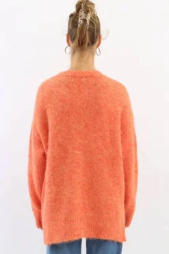 Fashion Express Frontier Wool Blend Jumper | Orange