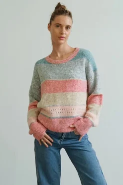 Fashion Express Mazie Knit Jumper | Pink