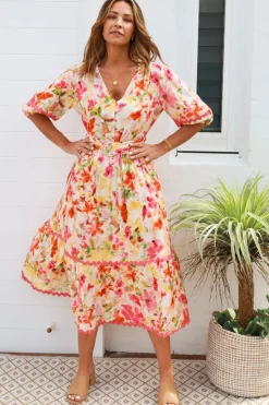 Fashion Express Nellie Midi Dress | Bloom