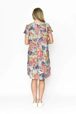 Fashion Express Nicola Dress | Dense Foliage