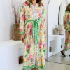 Fashion Express Parisian Maxi Shirt Dress | Summer in Paris