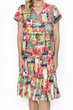 Fashion Express Thalia Tiered Dress | Pop Patch