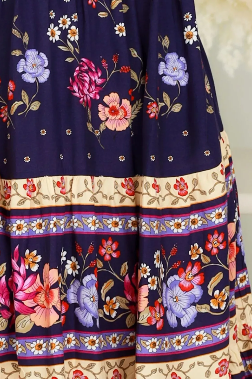 Fashion Express Zayla Midi Dress | Royal Florals