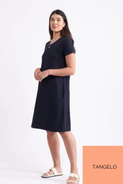 FOIL Frock & Roll Dress | Tangelo