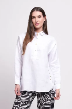 Foil High Roller Shirt | White