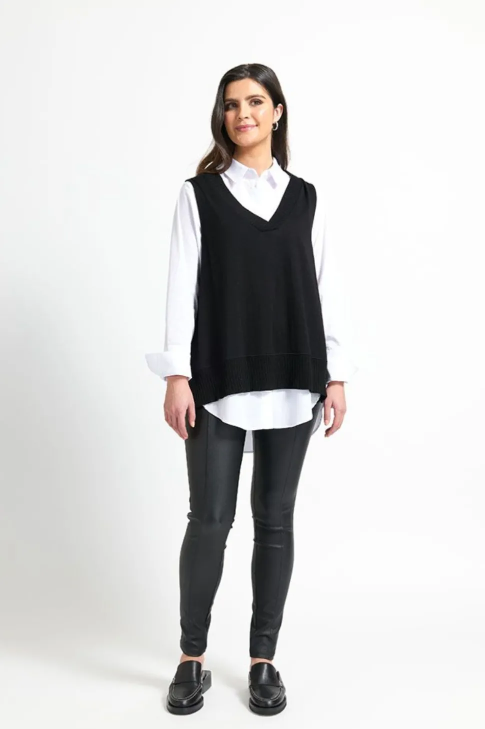 Foil Million Collar Question Shirt | White