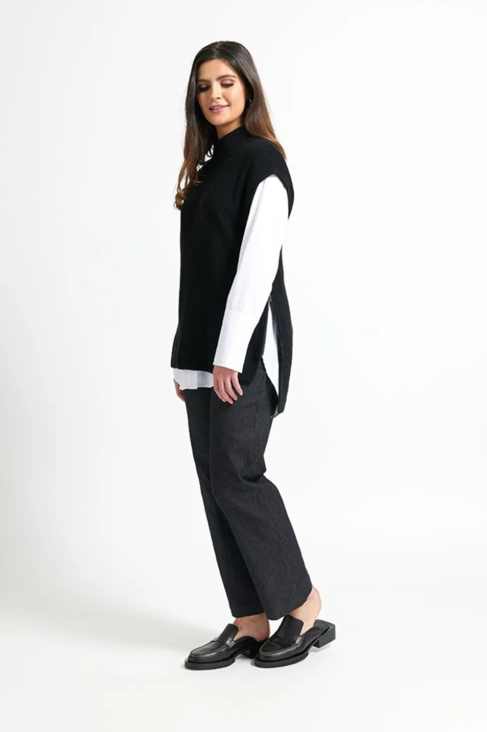Foil Million Collar Question Shirt | White