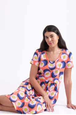 FOIL New Girl Dress | Flower Pop