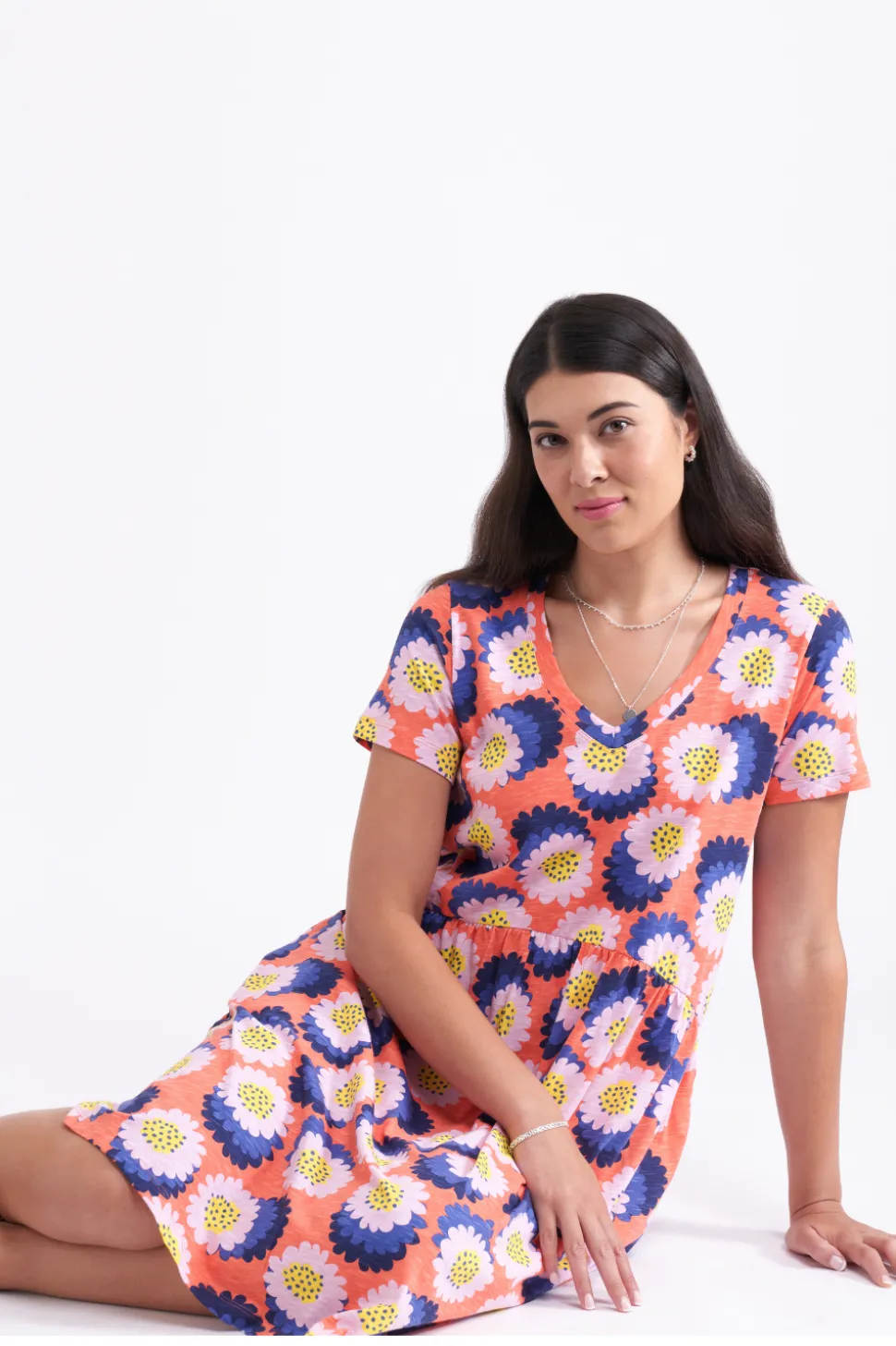 FOIL New Girl Dress | Flower Pop