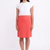 FOIL Tee Off Skirt | Papaya