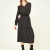 Glide By Verge Strike Skirt | Black