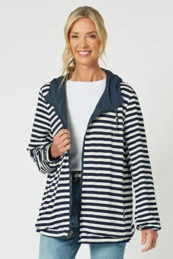 Gordon Smith Harbour Reversible Jacket | Navy